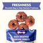PAWUP Duck Wrapped Rawhide Donuts Dog Treats, Dog Bones Long Lasting for Small Medium Large Dogs, Training Treats for Dog Chewy, 10.6oz