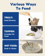 PAWUP Cats Treats Freeze Dried Minnows, Bite-Sized Minnows Snacks, 3.5 oz