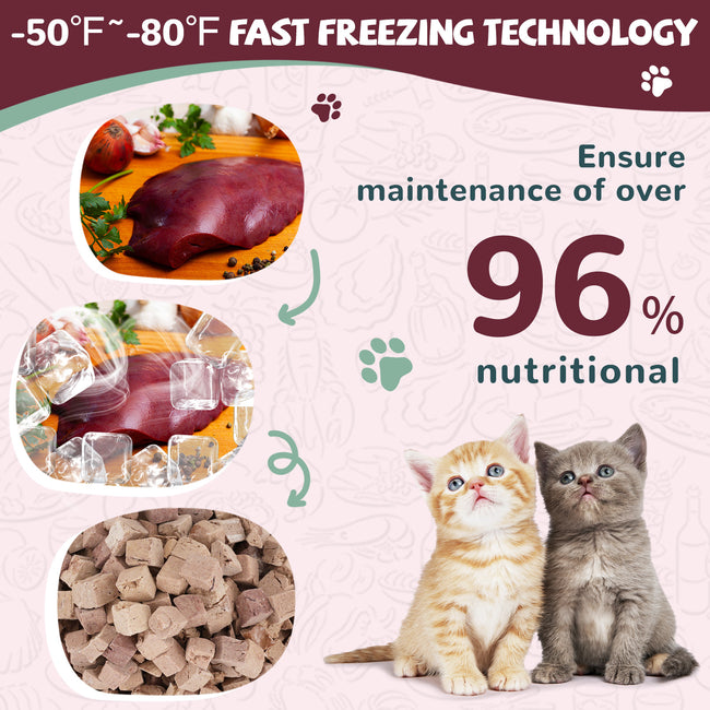 Freeze-Dried Beef Liver Dog Treats, High-Protein Single-Ingredient Snacks, 3.8 oz Main Image