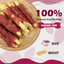 Duck Wrapped Pumpkin Dog Treats, Rawhide-Free Chews for Dogs, 10.6 oz - Pawup