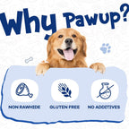 Cod Skin with Duck Dog Treats, High-Protein Omega-3 Chews for Dogs, 12.5 oz - Pawup