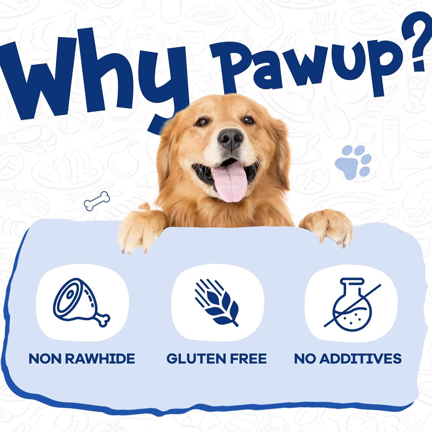 Cod Skin with Duck Dog Treats, High-Protein Omega-3 Chews for Dogs, 12.5 oz - Pawup