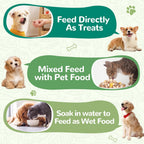 Freeze-Dried Chicken Necks for Cats & Dogs, High-Protein Single-Ingredient Treats, 4.2 oz - Pawup