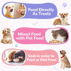 Freeze-Dried Duck Treats for Cats & Dogs, High-Protein Food Topper, 3.8 oz - Pawup