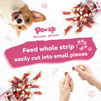 Duck Calcium Bone Dog Treats, Rawhide-Free Chews for Small Dogs, 12.5 oz - Pawup