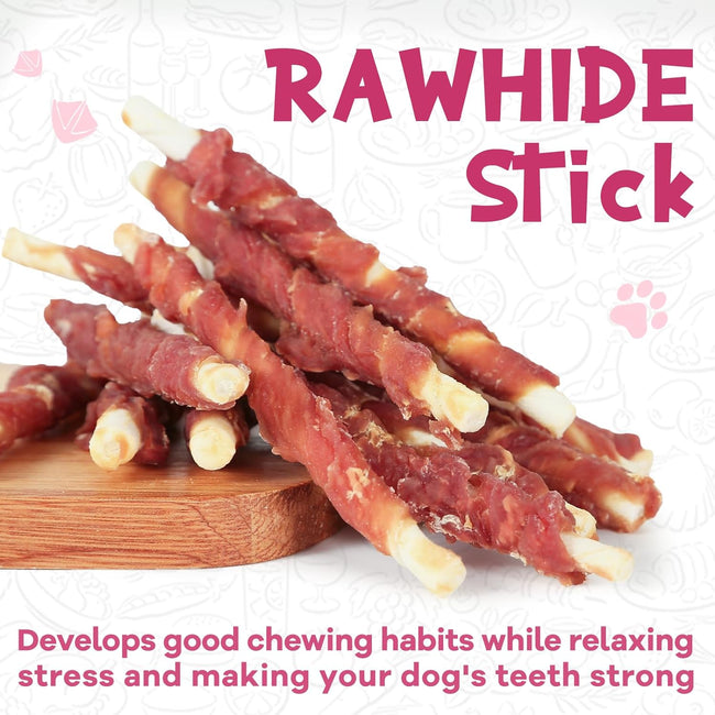 Duck Rawhide Stick Dog Treats, Long-Lasting Chews for Small Dogs, 12.5 oz Main Image