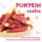Duck Pumpkin Biscuit Stick Dog Treats, Low-Fat Chewy Snacks for Small Dogs, 12.5 oz - Pawup