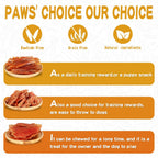 PAWUP Chicken Rings Dog Treats, Soft Chicken Jerky, Easy to Eat, High Protein Low Fat Daily Treats for Small Medium Large Dogs, 12.5 oz | High Protein Chicken Jerky, Easy to Eat, Rawhide-Free Natural Chews, Small and Medium Breed Dogs - Pawup