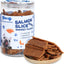 Salmon Strips Dog Treats, High-Protein Omega 3-6 Snacks for Dogs, 12.5 oz - Pawup