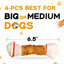 Chicken Wrapped Rawhide Dog Treats Bones, 10.5 oz - Pawup