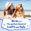 Cod Skin with Duck Dog Treats, High-Protein Omega-3 Chews for Dogs, 12.5 oz - Pawup