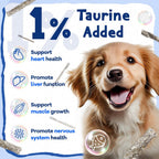 Cod Skin Dog Treats Natural High Omega 3 Dog Snacks, Single Ingredient Cod Skin Chews for Small Dogs w/Taurine, 8 oz - Pawup