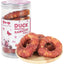 Duck Rawhide Ring Dog Treats, Long-Lasting Chews for Aggressive Chewers, 4 Pack (12.5 oz) - Pawup