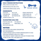 Cod Skin with Duck Dog Treats, High-Protein Omega-3 Chews for Dogs, 12.5 oz - Pawup