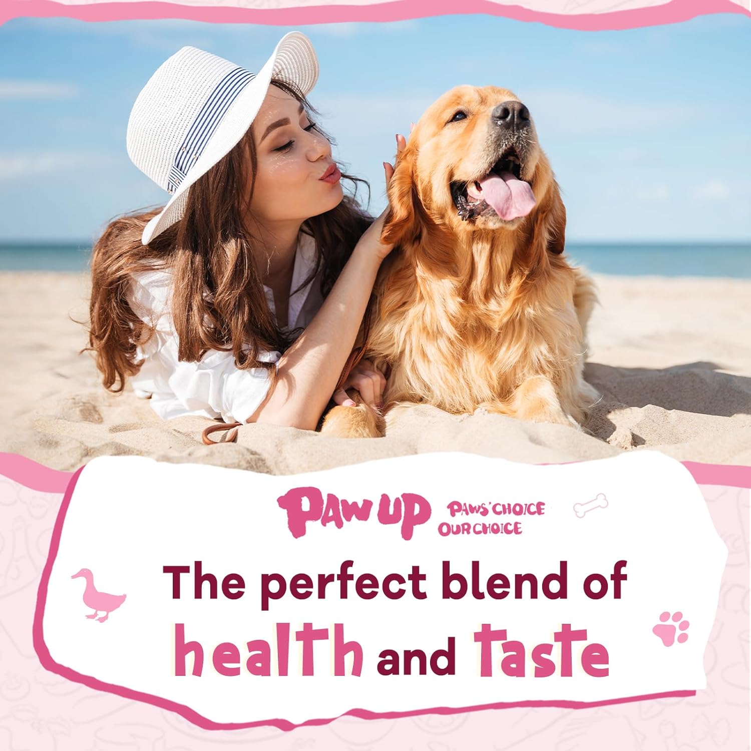 Duck Rawhide Stick Dog Treats, Long-Lasting Chews for Small Dogs, 12.5 oz - Pawup
