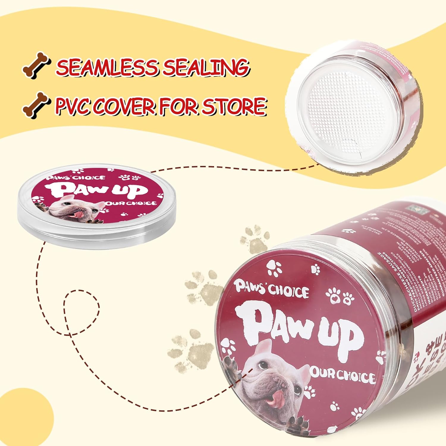 Duck Cheese Sausage Dog Treats, Rawhide-Free Training Snacks for Dogs, 12.5 oz - Pawup