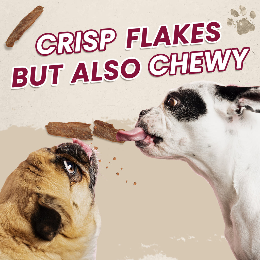 Dog Treats Jerky Duck Crisp Flakes, 6oz - Pawup