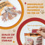 Turkey Jerky Dog Treats, High-Protein Chews for Large Dogs, 6 Sticks (13 g Each) - Pawup