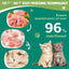 Freeze-Dried Chicken Treats for Cats & Dogs, High-Protein Single-Ingredient Food Topper, 3.8 oz - Pawup