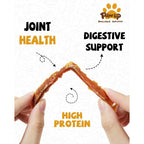 PAWUP Dog Treats, Chicken Jerky Strips, 12.5 oz | Low Fat & High Protein, Easy-to-Tear, Natural Training Treats for Small & Medium Dogs - Pawup