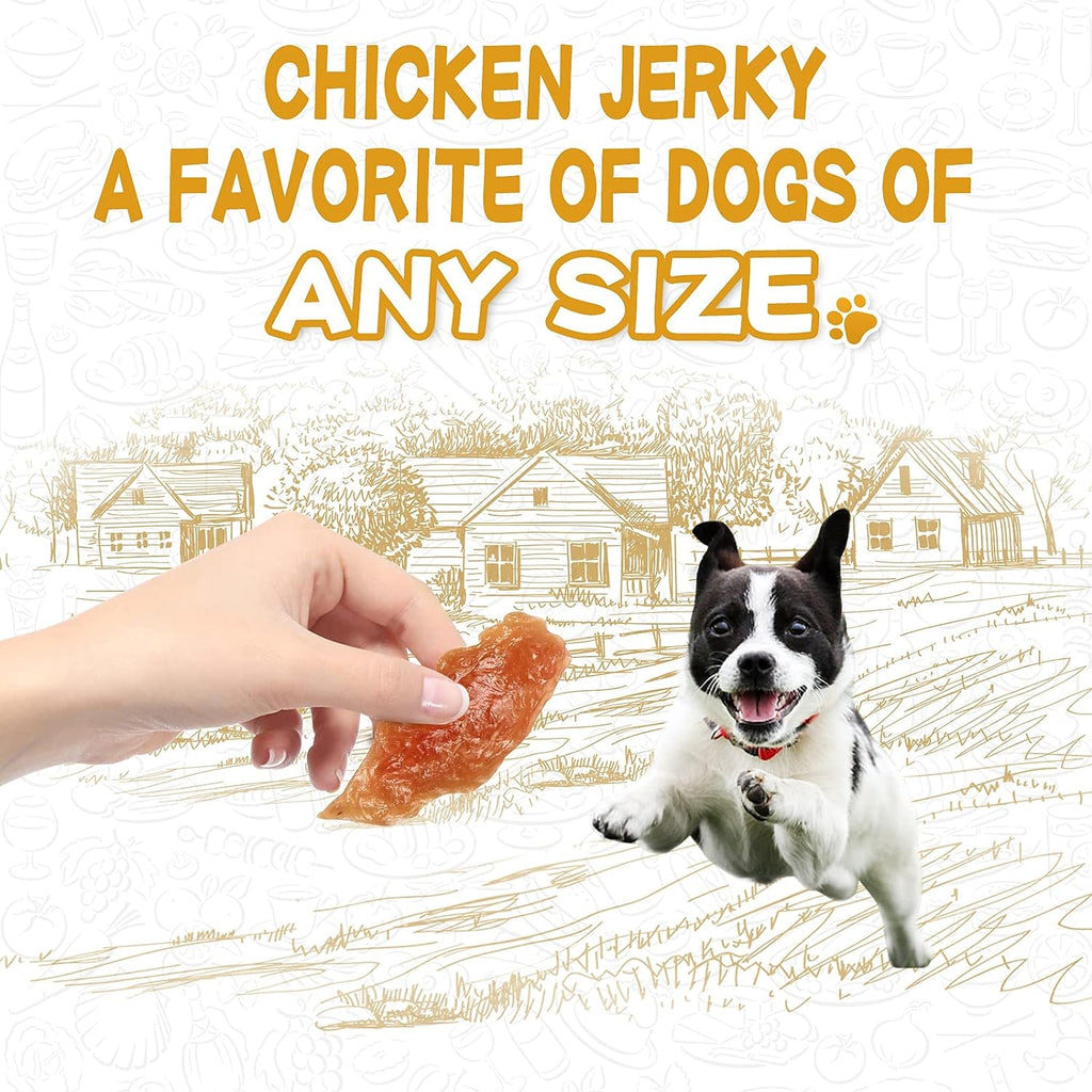 Chicken Jerky Flake Dog Treats, Grain Free, 12.5 oz - Pawup