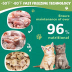 Freeze-Dried Chicken Necks for Cats & Dogs, High-Protein Single-Ingredient Treats, 4.2 oz - Pawup