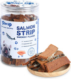 Salmon Strips Dog Treats, High-Protein Omega 3-6 Snacks for Dogs, 12.5 oz - Pawup