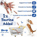 Cod Skin with Duck Dog Treats, High-Protein Omega-3 Chews for Dogs, 12.5 oz - Pawup