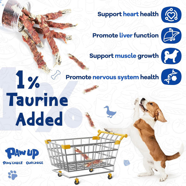 Cod Skin with Duck Dog Treats, High-Protein Omega-3 Chews for Dogs, 12.5 oz Main Image