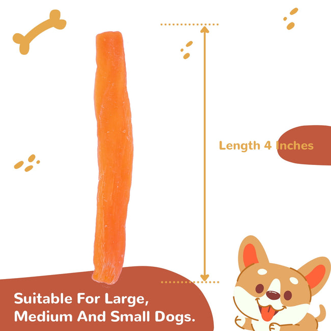 Sweet Potato Dog Treats, Low Fat, Single Ingredient Natural Chews for Dogs, 10.4oz Main Image