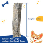 Cod Skin Dog Treat, Fish Skins Rolls, Rawhide Free Single Ingredient Natural Dog Chews, 7oz - Pawup