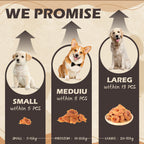 Chicken Jerky Rings Dog Treats, High Protein Chewy Snacks for Small Medium Large Dogs, Taurine Added, 10.6oz - Pawup
