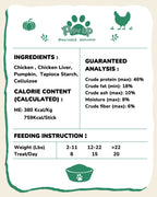 PAWUP Freeze-Dried Chicken Cat Food Topper, 6 oz
