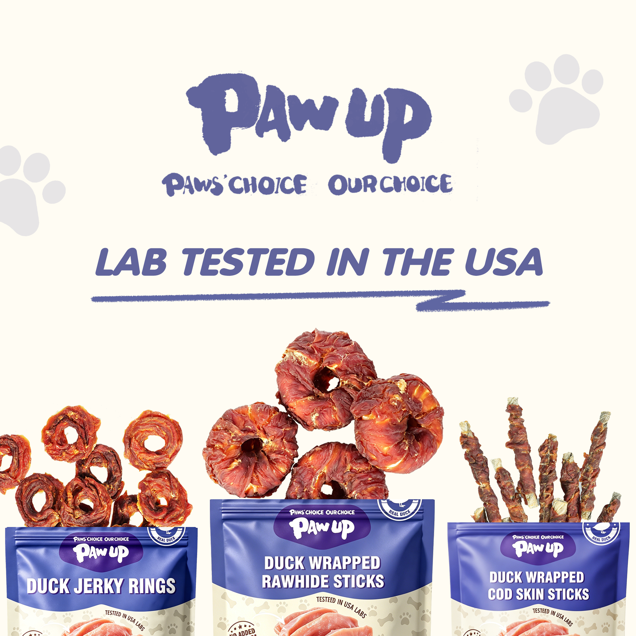 PAWUP Duck Wrapped Rawhide Donuts Dog Treats, Dog Bones Long Lasting for Small Medium Large Dogs, Training Treats for Dog Chewy, 10.6oz - Pawup