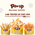 Chicken Wrapped Calcium Bone, Rawhide Free Dog Chews, Training Treats for Dogs, 10.4oz - Pawup
