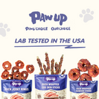 PAWUP Duck Wrapped Cod Dog Treats, Rawhide Free Dog Chews Long Lasting, Omega-3 Rich Dog Treats for Small Medium Large Dogs, 10.6oz - Pawup