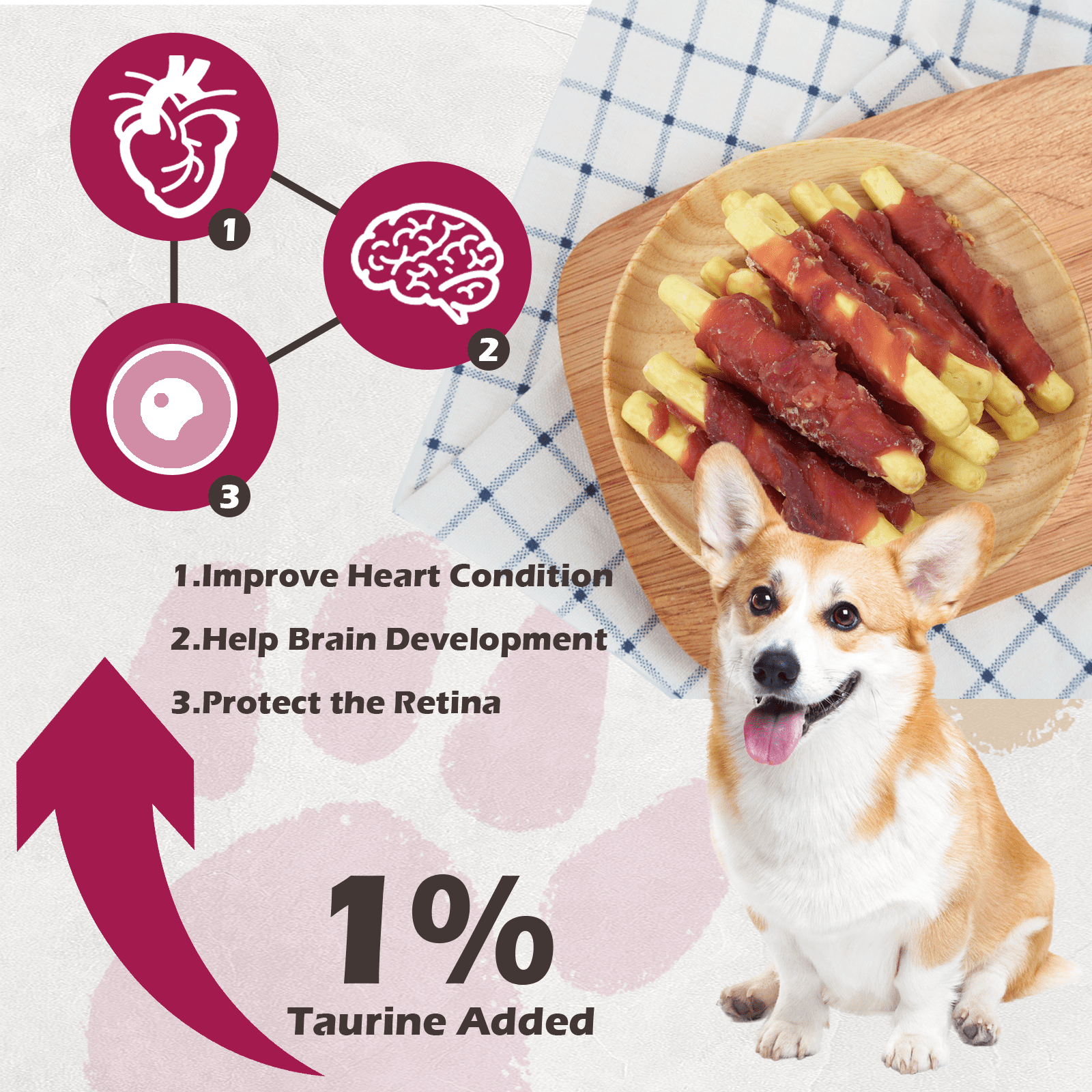 Duck Wrapped Pumpkin Dog Treats, Rawhide-Free Chews for Dogs, 10.6 oz - Pawup