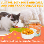 Freeze-Dried Pumpkin Treats for Dogs & Cats, High-Fiber Single-Ingredient Snacks, 1.58 oz - Pawup