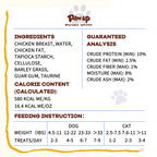 PAWUP Cat Treats Chicken Squeeze Up Puree Indoor Cat Treats for Hairball Control, Lickable Wet Treats with Cat Grass, Grain-Free Healthy Snacks for All Cats, 20 Count