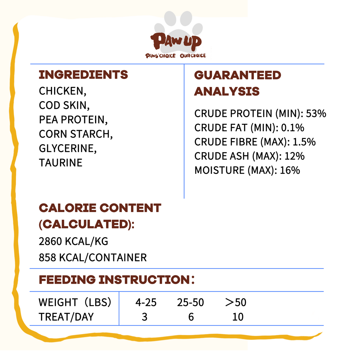 Chicken Wrapped Cod Skin Dog Treats, Rawhide-Free High-Protein Chews for Dogs, 11 oz - Pawup
