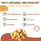 Chicken Wrapped Pumpkin Biscuit Dog Treats, Grain-Free Chewy Snacks for Dogs, 10.6 oz - Pawup