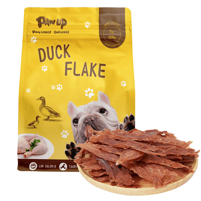 Duck Flakes Dog Treats, High-Protein Training Snacks for All Dogs, 7 oz - Pawup Hover Image