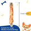 Chicken Wrapped Cod Skin Dog Treats, Rawhide-Free High-Protein Chews for Dogs, 11 oz - Pawup