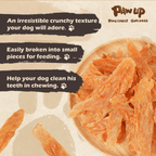 Chicken Flakes Dog Treats, High-Protein Training Snacks for All Dogs, 7 oz - Pawup