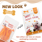Sweet Potato Dog Treats, Low Fat, Single Ingredient Natural Chews for Dogs, 10.4oz - Pawup