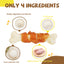 Chicken Wrapped Calcium Bone, Rawhide Free Dog Chews, Training Treats for Dogs, 10.4oz - Pawup