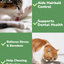 Freeze Dried Chicken Cat Treats, Cat Grass Added,Hairball Care & Digestive Support, 3.8oz - Pawup