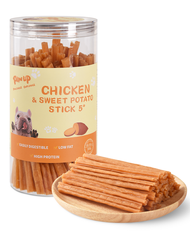 Chicken & Potato Sticks for Dogs, Easy to Digest, 10.58 oz - Pawup Hover Image