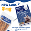 Chicken Wrapped Cod Skin Dog Treats, Rawhide-Free High-Protein Chews for Dogs, 11 oz - Pawup