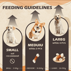 Chicken Rawhide Bone Dog Treats, Long-Lasting Dental Chews for Dogs, 9 oz - Pawup